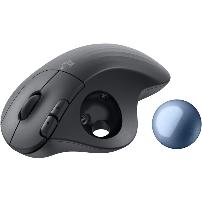 Logitech ERGO M575S Wireless Trackball - Graphite + Blue Ball 4 Logitech ERGO M575S Wireless Trackball - Graphite + Blue Ball 4