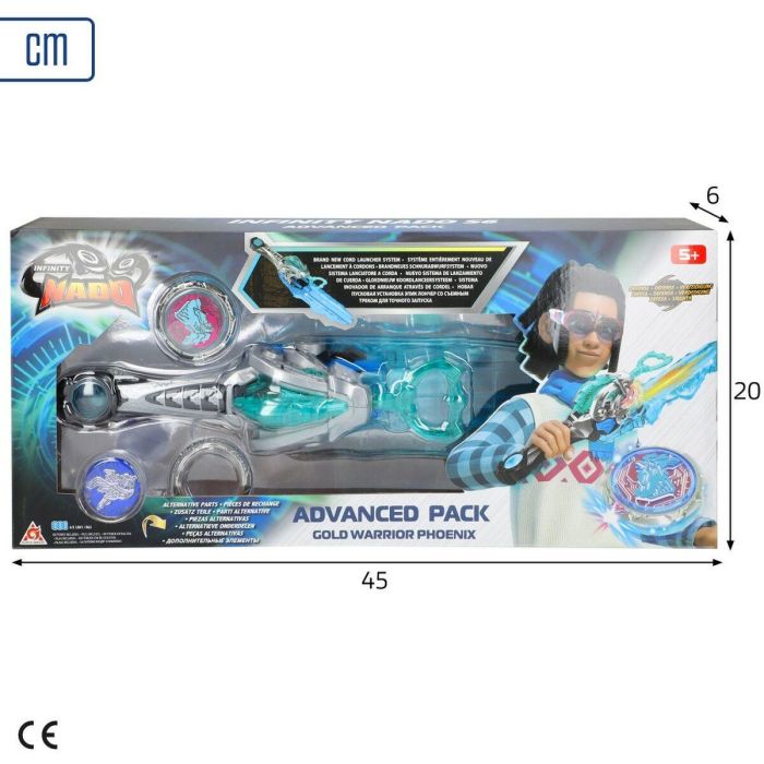 Toupie Infinity Nado (4 Unités) 1 Toupie Infinity Nado (4 Unités) 1