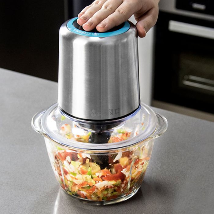 Hachoir Cecotec TitanGlass 1000 400W 400 W 4 Hachoir Cecotec TitanGlass 1000 400W 400 W 4