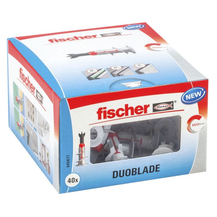 Crampons Fischer DUOBLADE 44 x 8 mm (40 Unités) 31