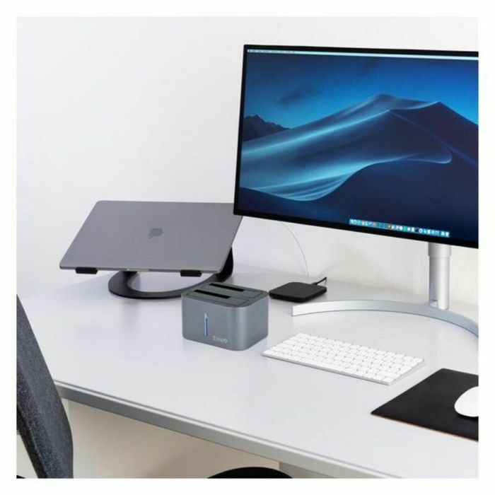 Dock Station Dual TooQ TQDS-805G 2.5"-3.5" HDD/SSD SATA USB 3.0 4