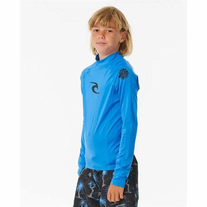 T-Shirt de Bain Rip Curl Wave Upf L/S Bleu 3 T-Shirt de Bain Rip Curl Wave Upf L/S Bleu 3