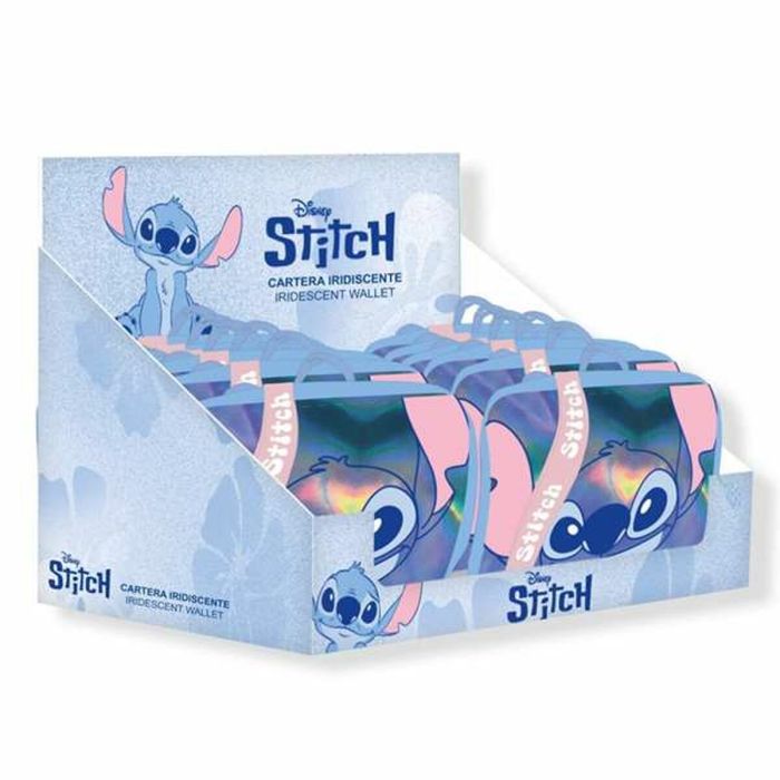 Portefeuille Stitch Bleu 6