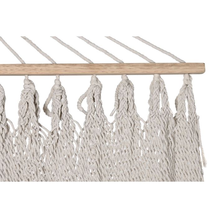 Hamac Suspendu Home ESPRIT Blanc 100 x 200 x 5 cm 1
