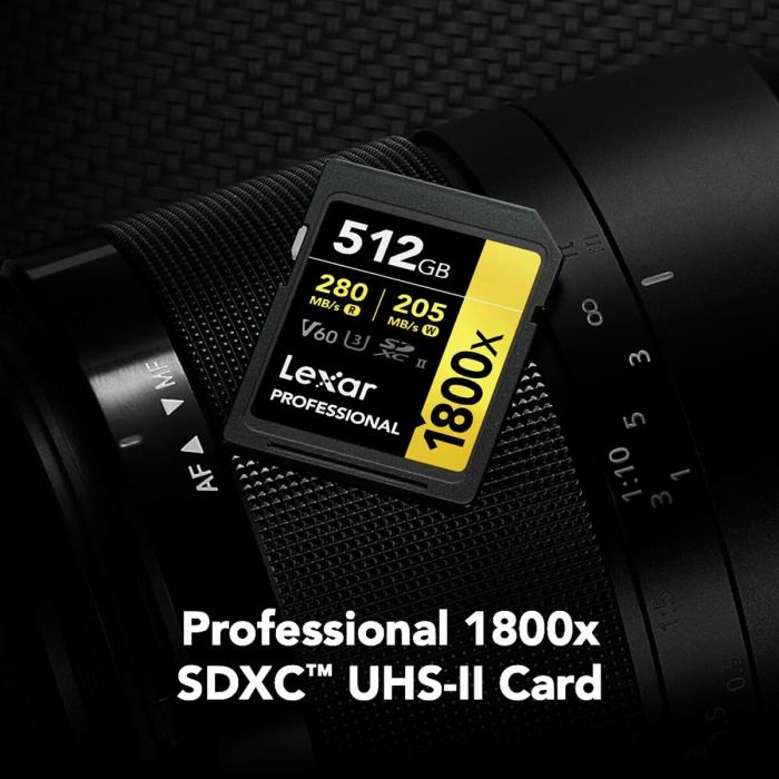 Carte Mémoire SD Lexar LSD1800512G-BNNNG 512 GB 4