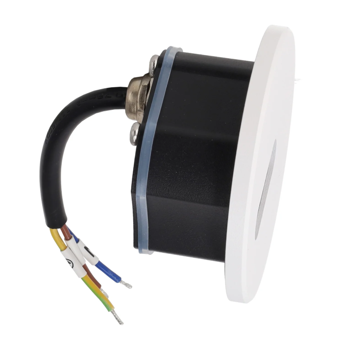 Lampe LED Encastrable Puissance 3W IP65 3000K Blanc Chaud pour Escaliers et Jardins 1