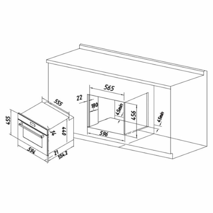 Four multifonction Cecotec Bolero Hexa M224500 Edge 2600 W 53 L 7