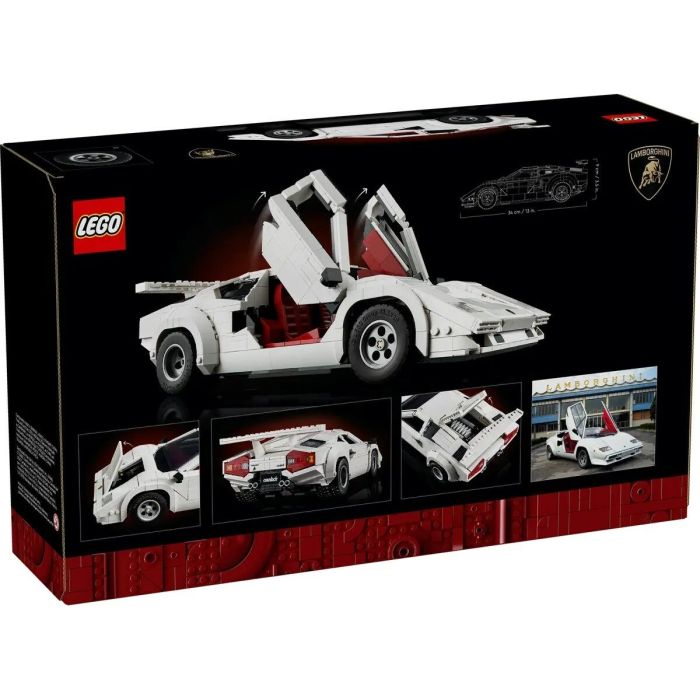 Set de construction Lego ICONS 10337 Lamborghini Countach 5000 Quattrovalvole 1506 Pièces