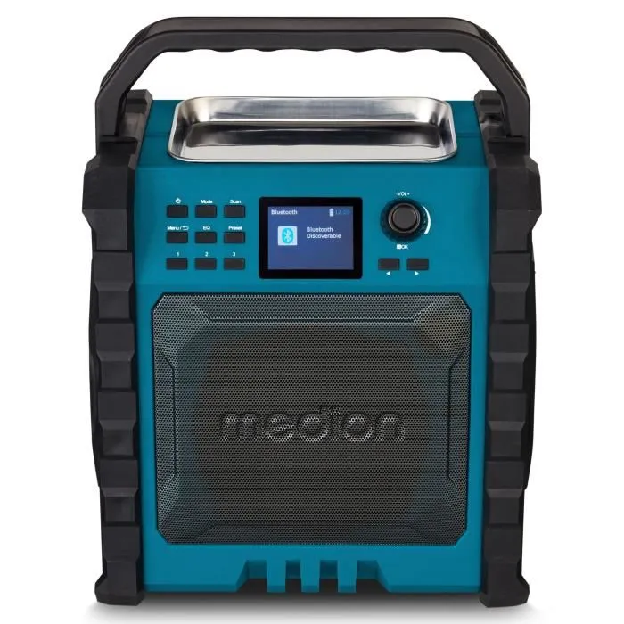Medion Radio d'extérieur IP54 30 W RMS DAB AAAPC79478 5 Medion Radio d'extérieur IP54 30 W RMS DAB AAAPC79478 5