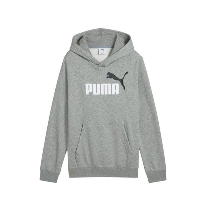 Sweat à capuche enfant Puma Essentials 2 Color No.1 Gris S 0 Sweat à capuche enfant Puma Essentials 2 Color No.1 Gris S 0