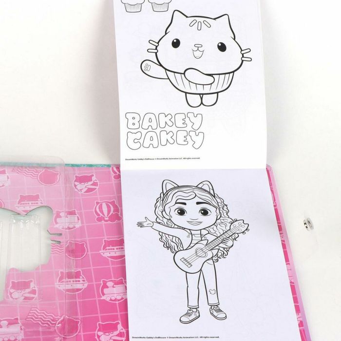 Ensemble de Papeterie Gabby's Dollhouse Multicouleur 8 Pièces 3 Ensemble de Papeterie Gabby's Dollhouse Multicouleur 8 Pièces 3