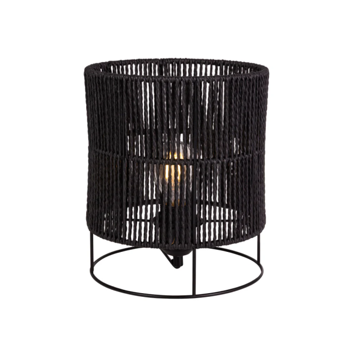 Lampe de Table "Bayamo" SKD-T1019 en Rotin, Style Naturel Boho-Chic 5