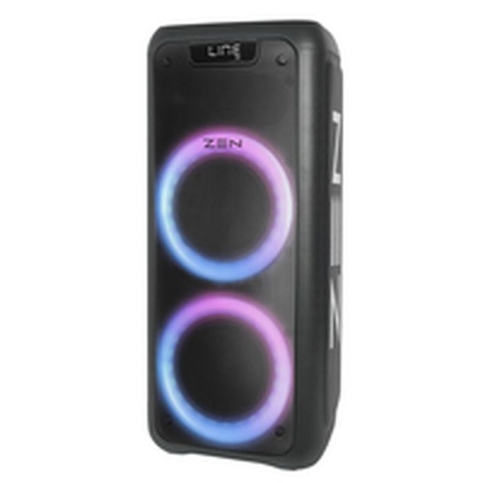 Haut-parleurs bluetooth portables ZEN PHOENIX Noir 350 W 8 Haut-parleurs bluetooth portables ZEN PHOENIX Noir 350 W 8