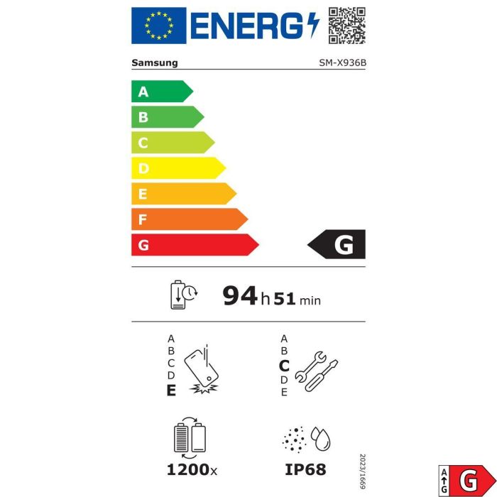 Tablette Samsung SM-X936BZAREUB 12 GB RAM Gris 14,6" 256 GB 7