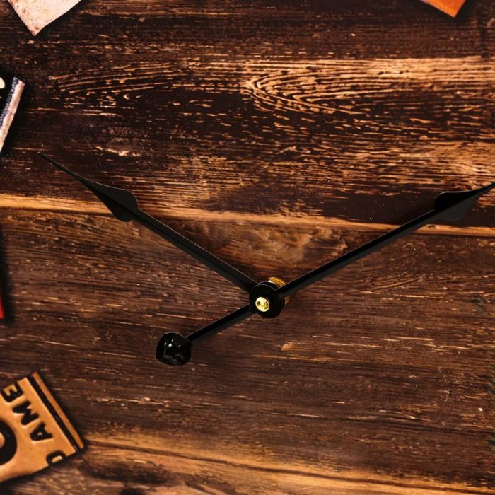 Horloge Murale Multicouleur Bois MDF 60 x 4,5 x 60 cm 3 Horloge Murale Multicouleur Bois MDF 60 x 4,5 x 60 cm 3