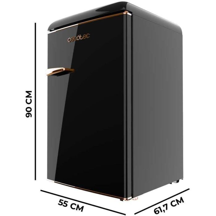 Cecotec Réfrigérateur indépendant 110L Bolero CoolMarket TT 2 portes noir E 3