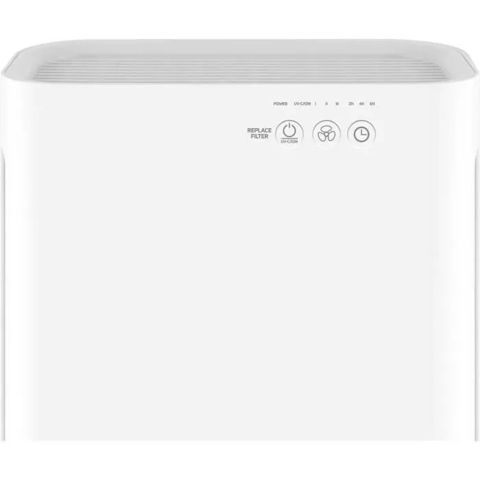 Sencor SHA 8400WH-EUE3 Purificateur d'air avec filtre HEPA 13, UV-C, ionisation et filtre à charbon actif - Surface 25 m² - 3 vitesses - 55W - Niveau sonore bas Sencor SHA 8400WH-EUE3 Purificateur d'air avec filtre HEPA 13, UV-C, ionisation et filtre à charbon actif - Surface 25 m² - 3 vitesses - 55W - Niveau sonore bas