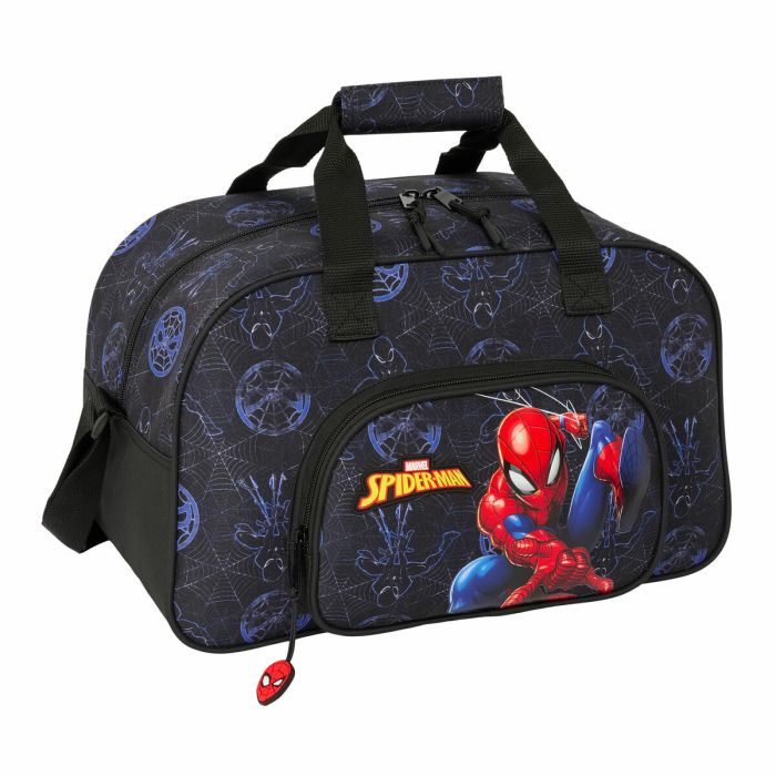 Sac de sport Spider-Man Attack Noir 40 x 24 x 23 cm