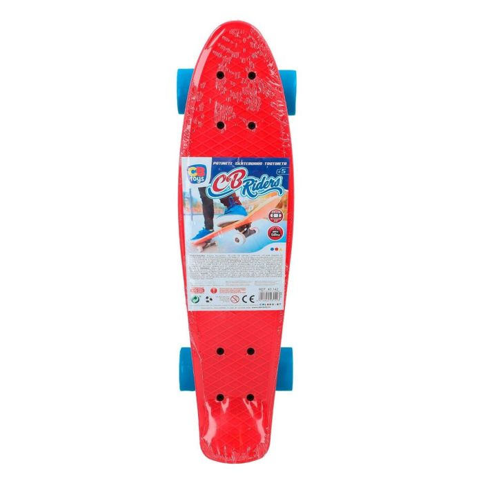Skateboard Colorbaby Rouge (6 Unités) 1
