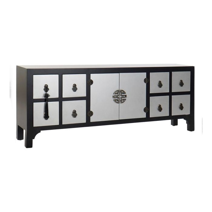 Table TV avec Tiroirs DKD Home Decor Oriental Bois MDF (130 x 24 x 51 cm) 0 Table TV avec Tiroirs DKD Home Decor Oriental Bois MDF (130 x 24 x 51 cm) 0