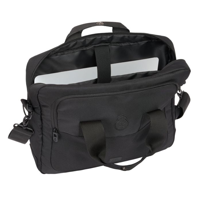 Housse pour ordinateur portable Real Madrid C.F. Premium Noir 40 x 33 x 9 cm 2 Housse pour ordinateur portable Real Madrid C.F. Premium Noir 40 x 33 x 9 cm 2