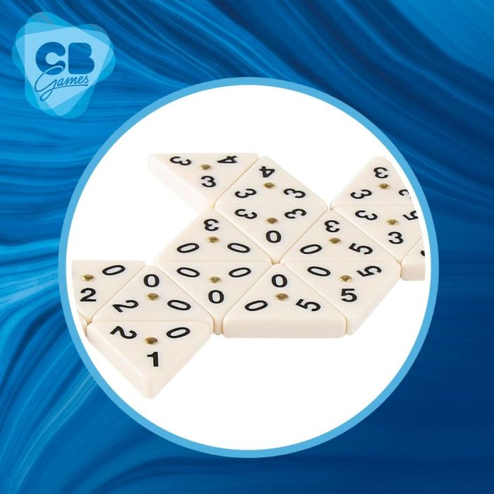 Jeu de société CB Games Rummi 24,5 x 3 x 6 cm (60 Pièces) (6 Unités) 4