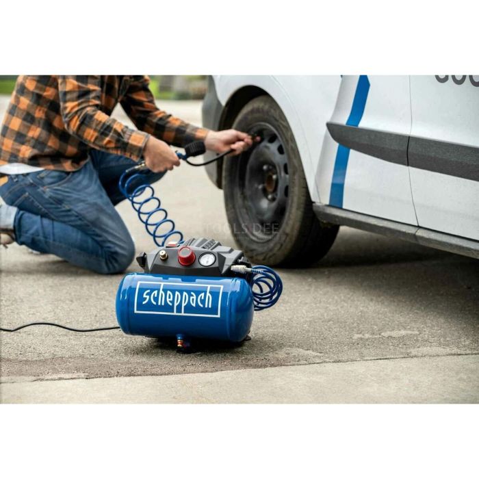 Compresseur d'air Scheppach HC06 Horizontal 1200 W 6 L 5