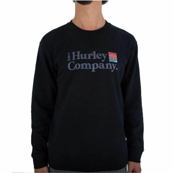 Sweat sans capuche homme Hurley Canyon Summer Noir 0 Sweat sans capuche homme Hurley Canyon Summer Noir 0