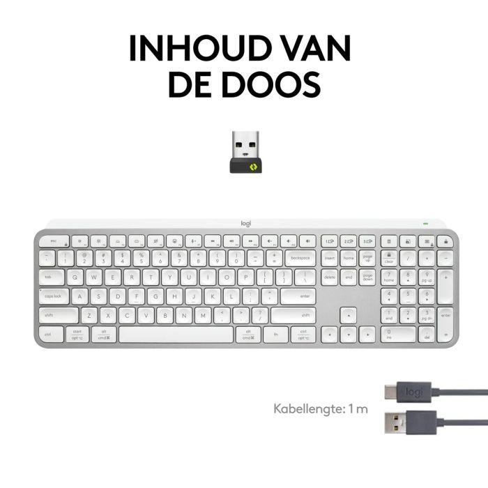 Clavier Logitech 920-011588 Espagnol Qwerty QWERTY Qwerty US 1