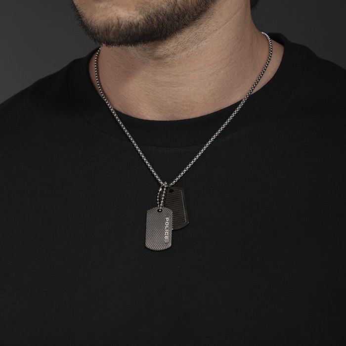 Collier Homme Police PEAGN0042001 Noir 1 Collier Homme Police PEAGN0042001 Noir 1