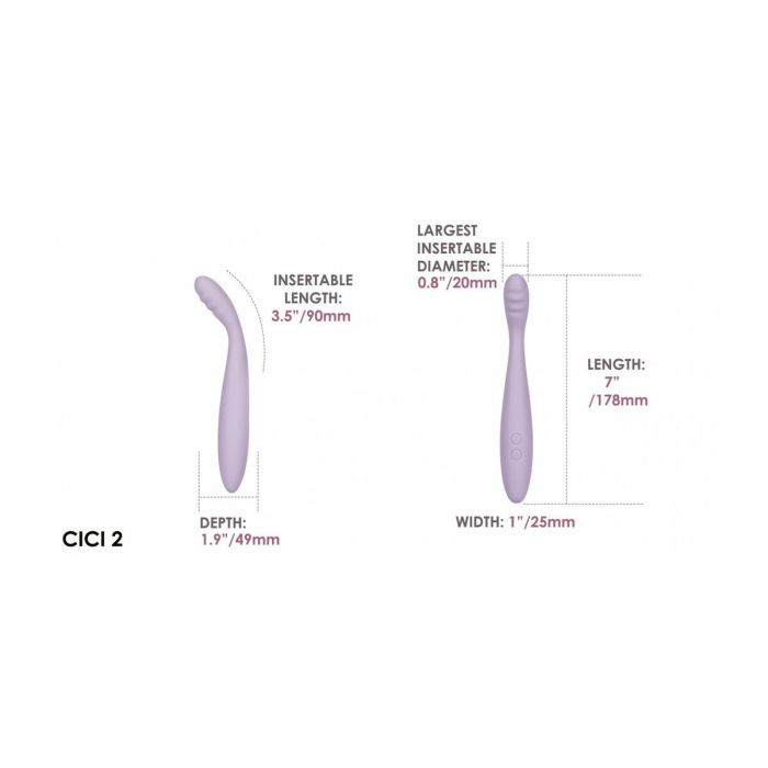 Vibrateur G-Spot Svakom Lila 6 Vibrateur G-Spot Svakom Lila 6