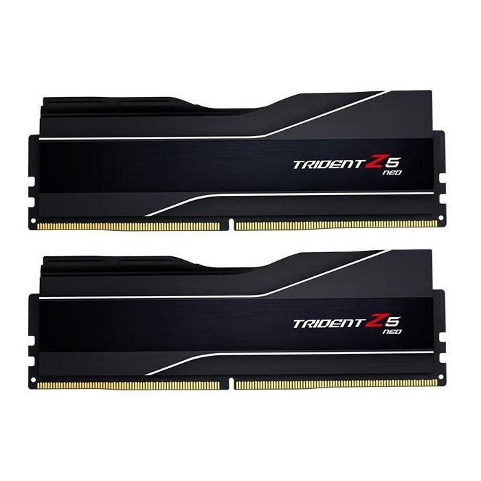 G.Skill DIMM 32 GB 6000 (2x 16 GB) Dual-Kit (schwarz. F5-6000J3238F16GX2-TZ5N. Trident Z5 NEO. AMD EXPO) 2 G.Skill DIMM 32 GB 6000 (2x 16 GB) Dual-Kit (schwarz. F5-6000J3238F16GX2-TZ5N. Trident Z5 NEO. AMD EXPO) 2