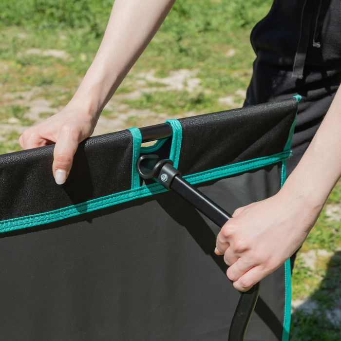 Lit de camping Aktive 193 X 14,5 X 67 CM (2 Unités) 2