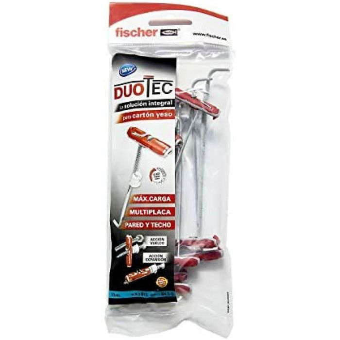 Crampons Fischer Duo Tec 10K 841888 19 x 60 mm (10 Unités) 1