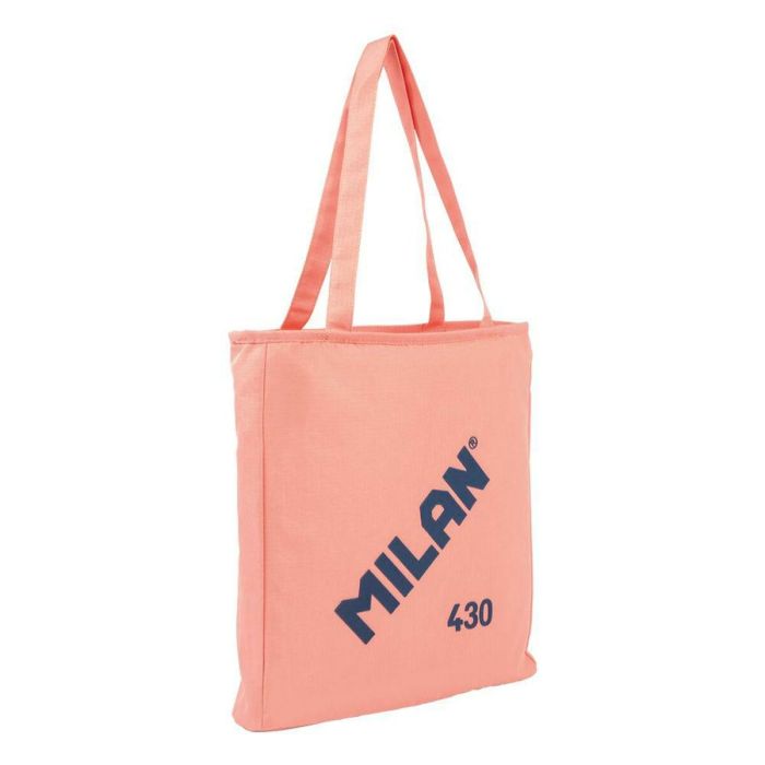 Sac en toile Milan Rose 38 x 36 x 6,5 cm