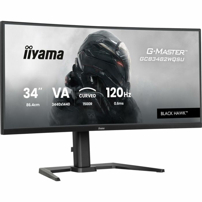 Écran Iiyama GCB3482WQSU-B1 34" UltraWide Quad HD 14 Écran Iiyama GCB3482WQSU-B1 34" UltraWide Quad HD 14