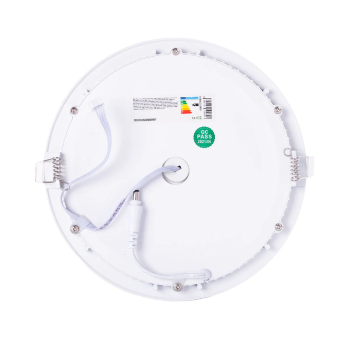 Plaque LED 18W 1800lm 6000K Sensor PIR 40.000H [WR-GP-LZ-3-M-PIR-CW] 2