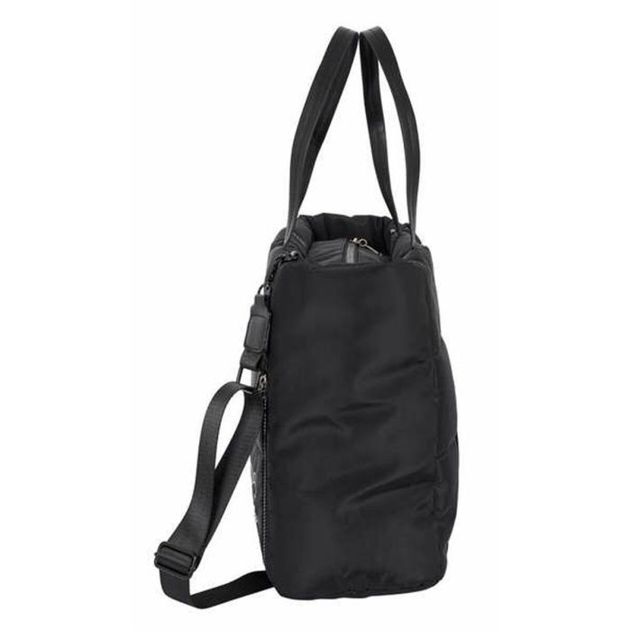 Sac avec poche pour ordinateur portable Mickey Mouse Teen Mood Noir 40 x 31 x 17 cm Rembourré 2