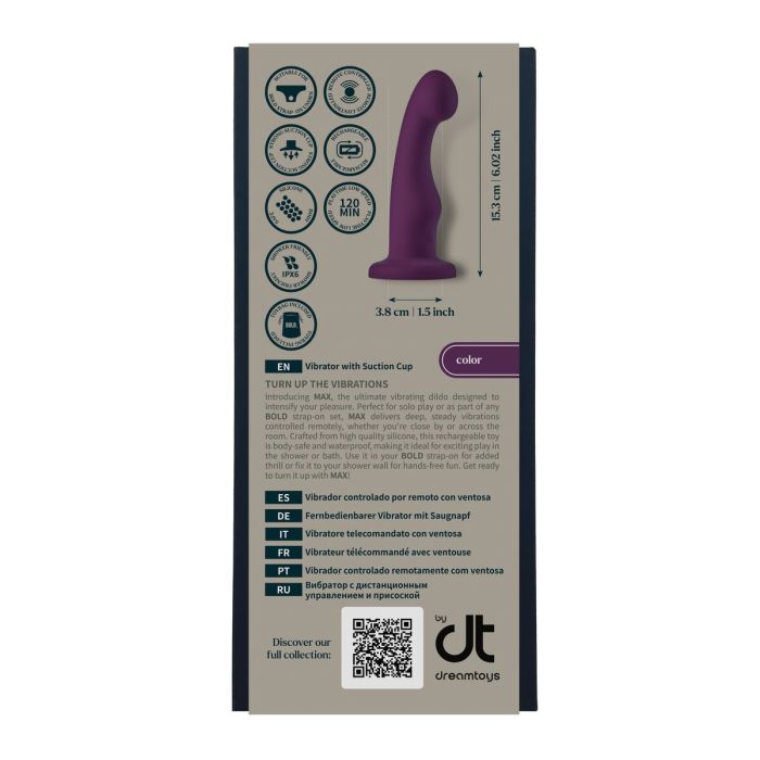 Vibromasseur Dream Toys Bold Violet 2