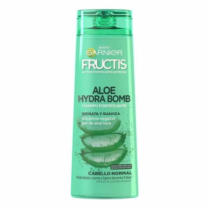 Garnier Fructis Shampooing Fortifiant Aloe Hydra Bomb Hydratant Cheveux Normaux 360 ml