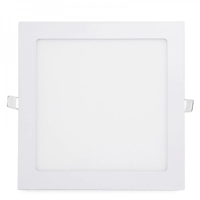GR Plaque LED Carrée 20W 2000 Lm 2700K GR-RDP-16-WW Blanc Chaud 40.000H 2