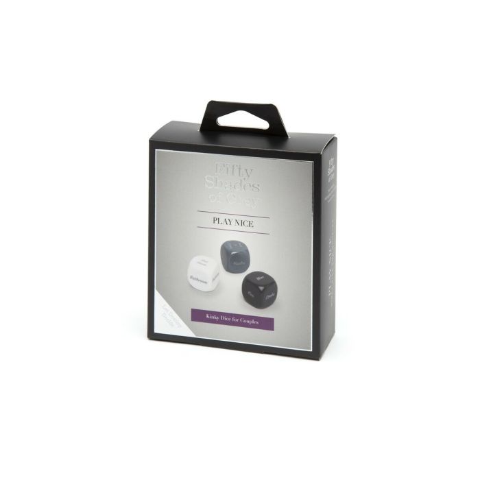 Jeu de dés érotique Fifty Shades of Grey Think Clean Thoughts 1