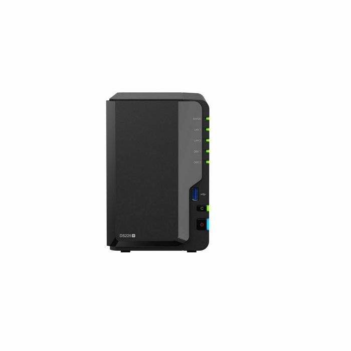 Stockage en Réseau NAS Synology DS225+ Noir Intel Celeron J4125 6 Stockage en Réseau NAS Synology DS225+ Noir Intel Celeron J4125 6