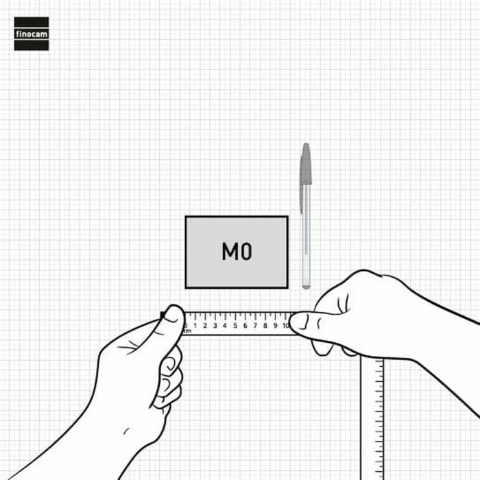 Agenda Finocam MÍNIMAL TEXTURA Noir Mini 10,4 x 7,3 cm 2026 1