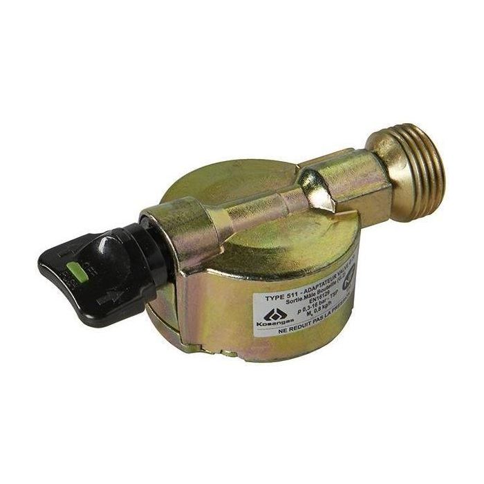Robinet adaptateur Bethane / Propane NF - ROUSSEAU - D.20mm