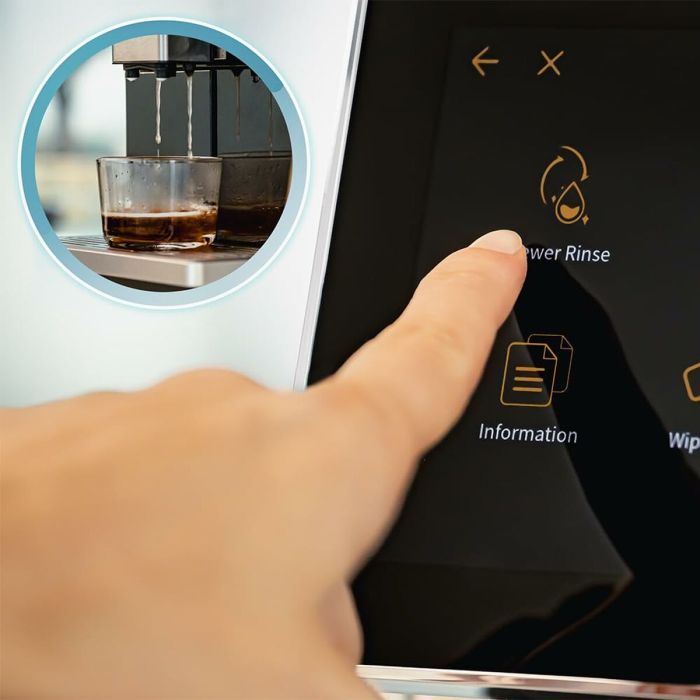 Cafetera Superautomática Cecotec Cremmaet Tempo 1450 W 19 bar Noire TFT 7” 9