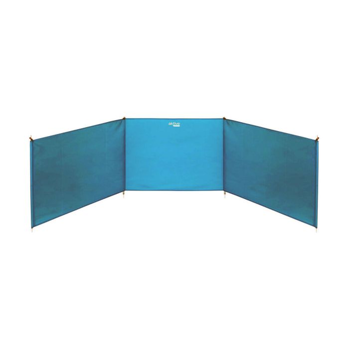 pare-vent de plage Aktive 200 x 75 x 84 cm Bleu 2