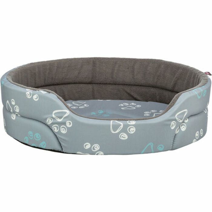 Lit pour chien Trixie Gris clair Gris foncé 75 × 65 cm