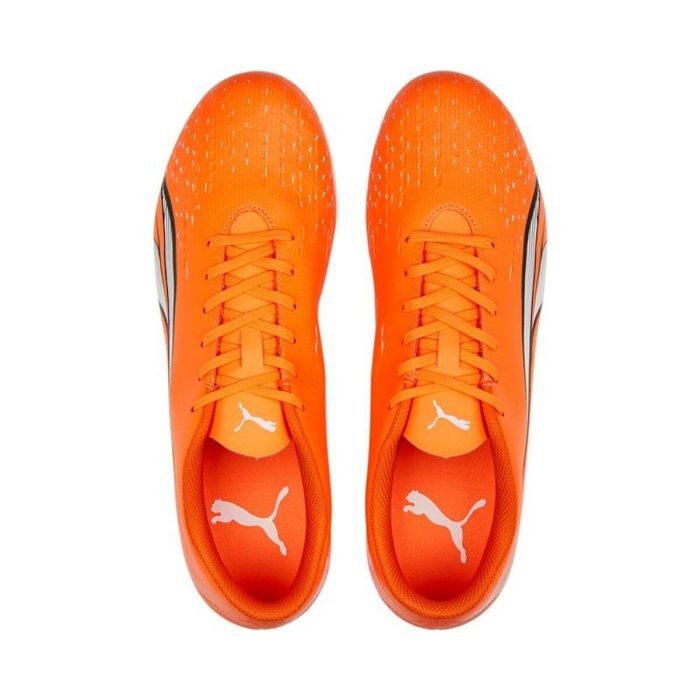 Chaussures de Football pour Adultes Puma Ultra Play Mg Ultra Orange 1