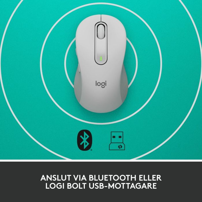 Souris sans-fil Logitech Blanc 4000 dpi 15 Souris sans-fil Logitech Blanc 4000 dpi 15